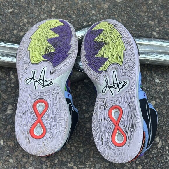 Nike Kyrie Infinity Multi Color Camo Aluminum Sail-Black CZ0204-400 Size 10.5 - Picture 8 of 14